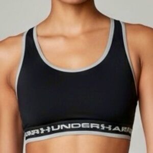 Under‎ Armour Black Racerback Sports Bra